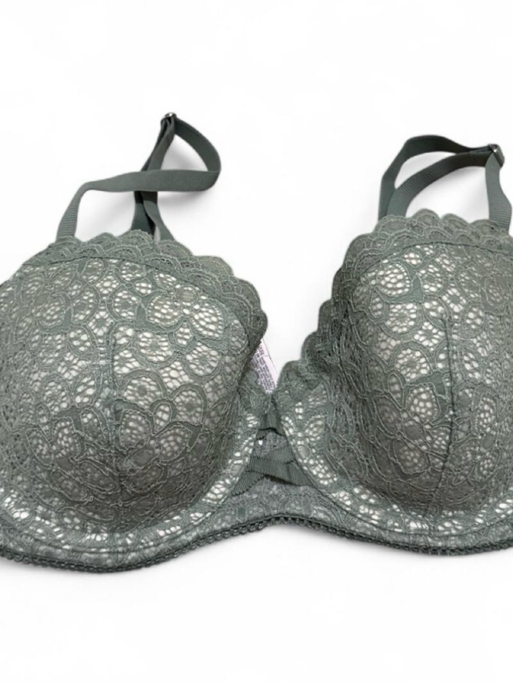 Victoria's Secret Olive Lace Underwire Bra